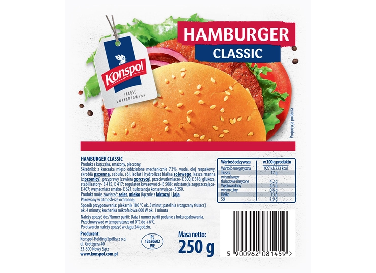 Hamburger classic