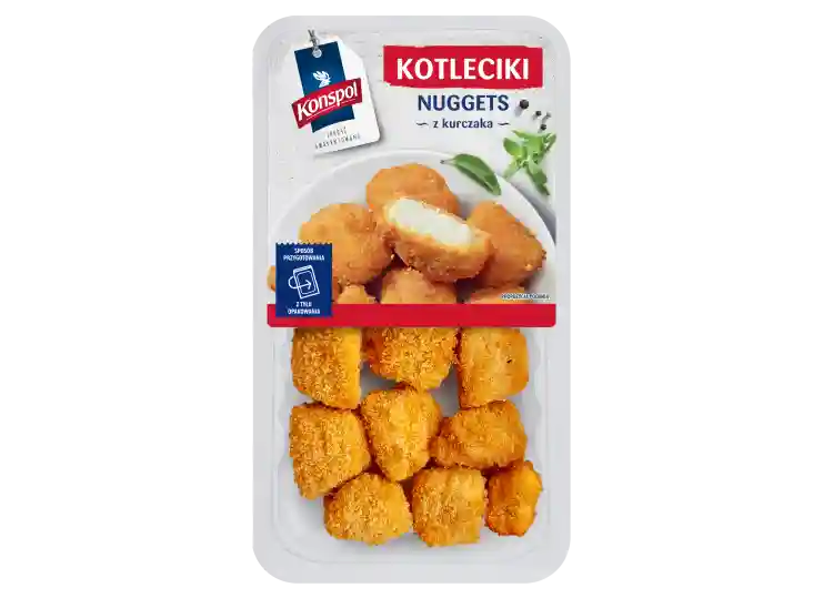 Kotleciki Nuggets z kurczaka
